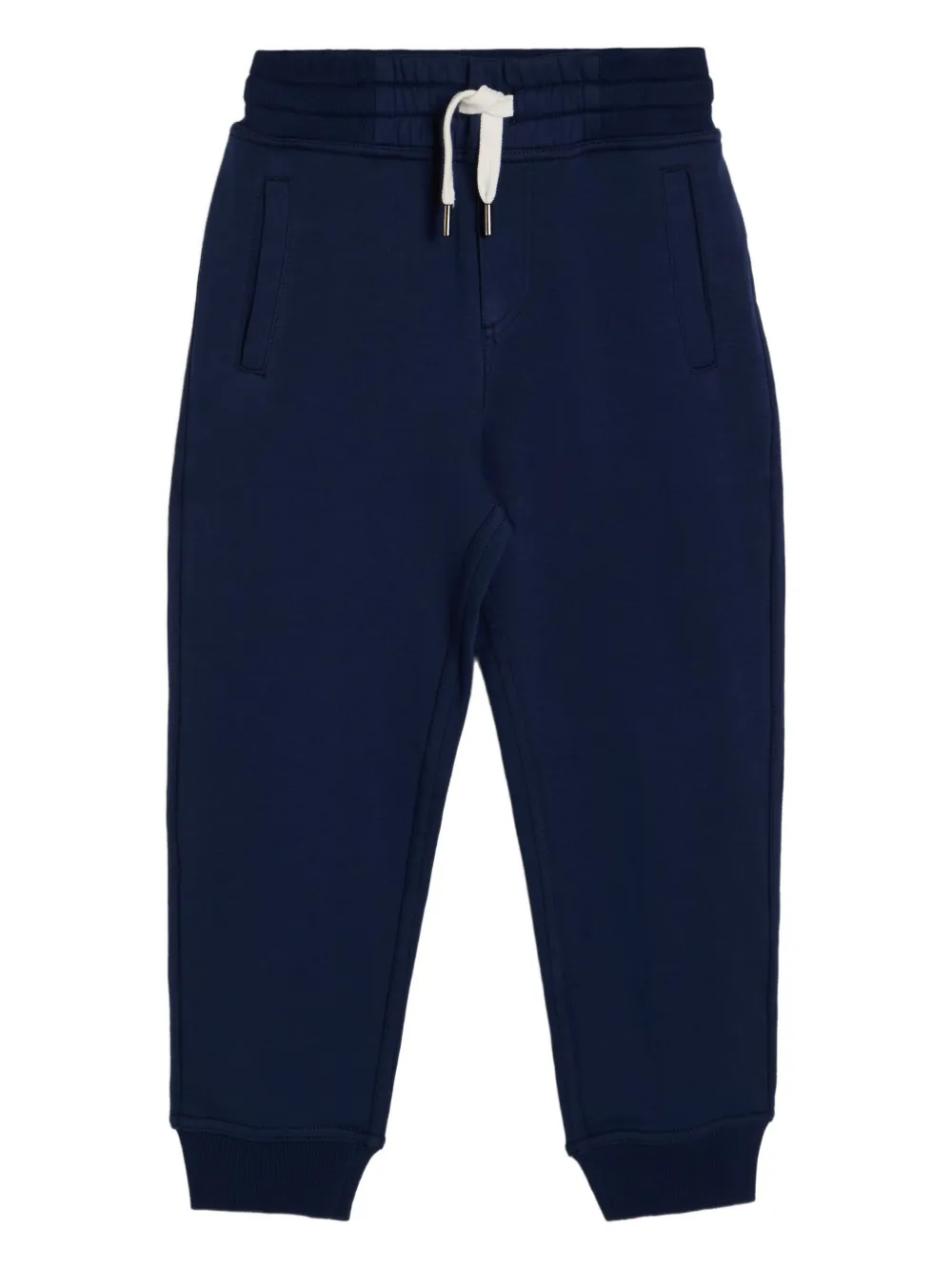 Brunello Cucinelli Kids drawstring-waistband track pants Blauw