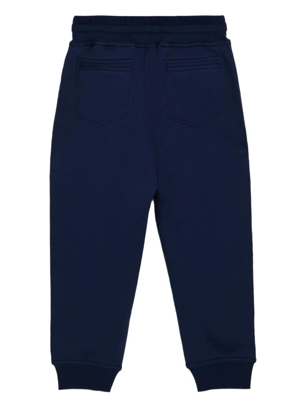 Brunello Cucinelli Kids drawstring-waistband track pants Blauw