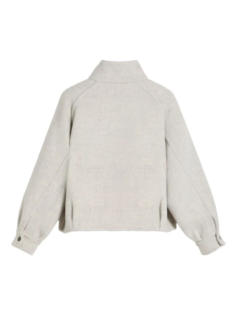 Brunello Cucinelli Kids wool jacket Grijs