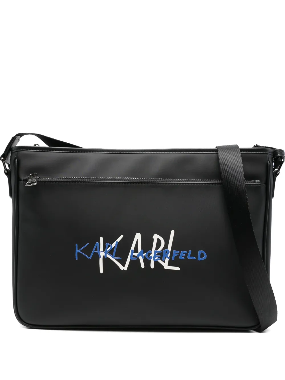 Karl Lagerfeld Laptoptas met logoprint Zwart