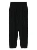Giorgio Armani elastic-waistband trousers - Black