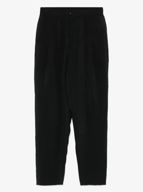 Giorgio Armani elastic-waistband trousers