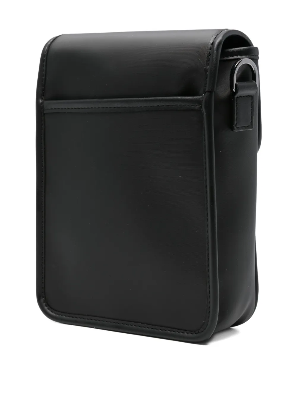 Karl Lagerfeld logo-print messenger bag - Zwart
