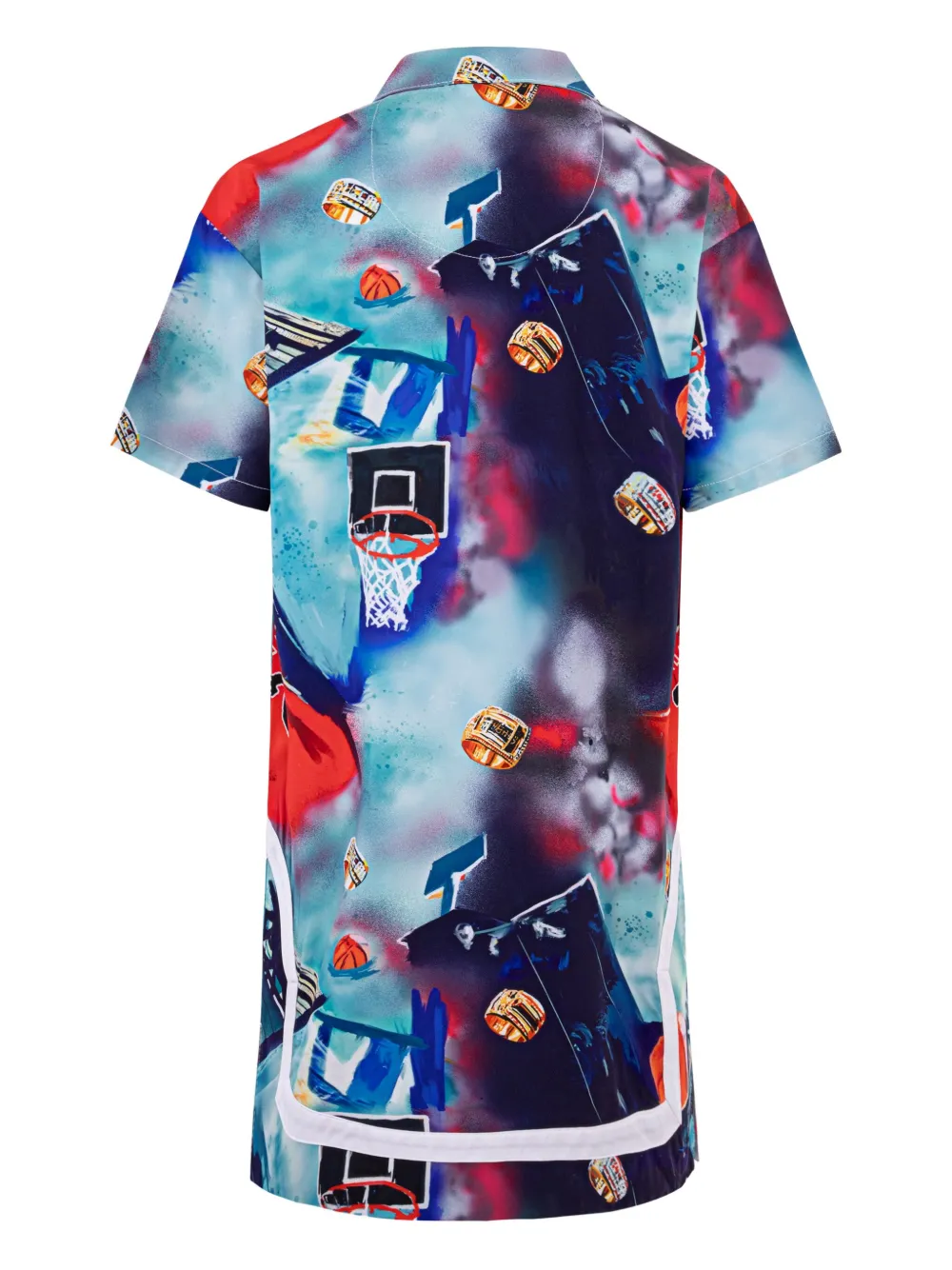 Jordan Kids Blousejurk met print Blauw