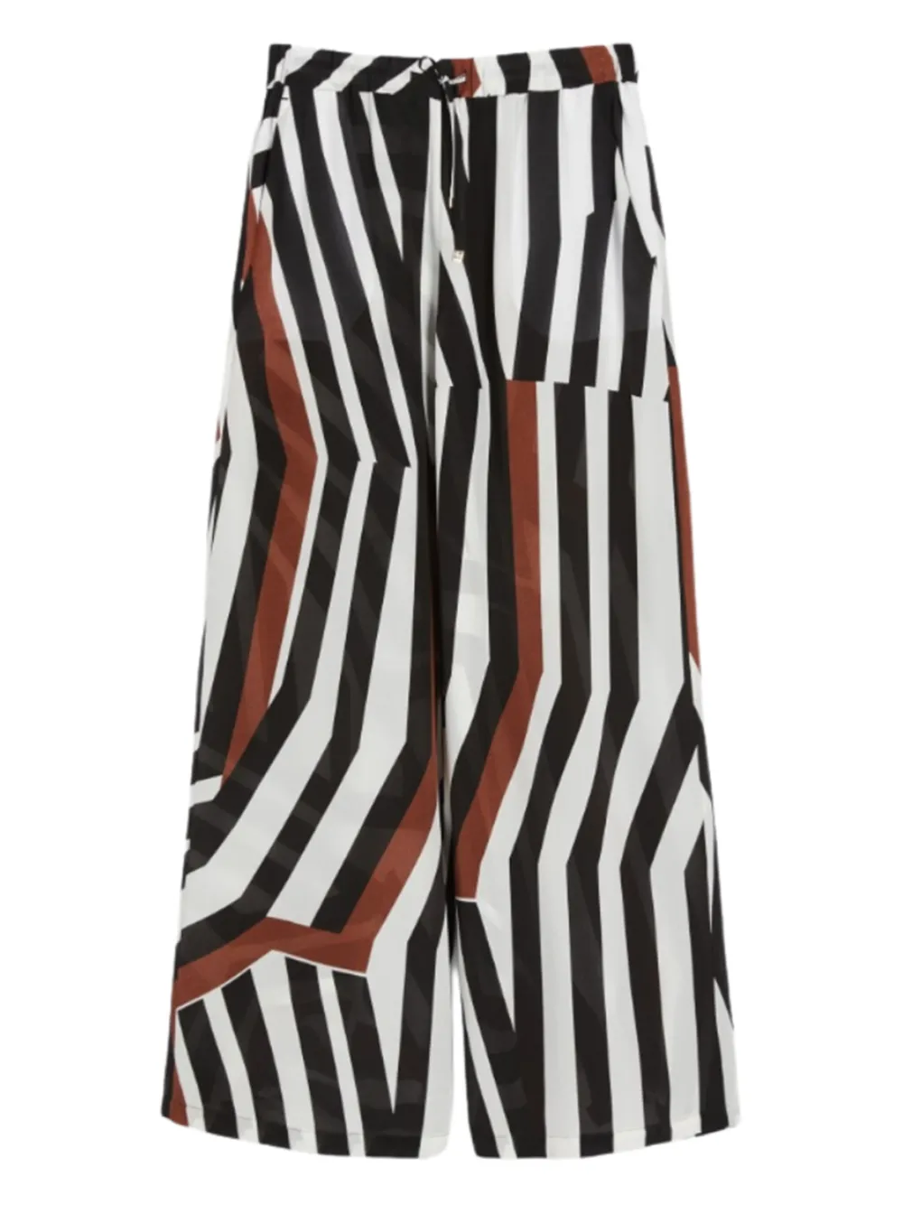 Max Mara striped trousers Zwart
