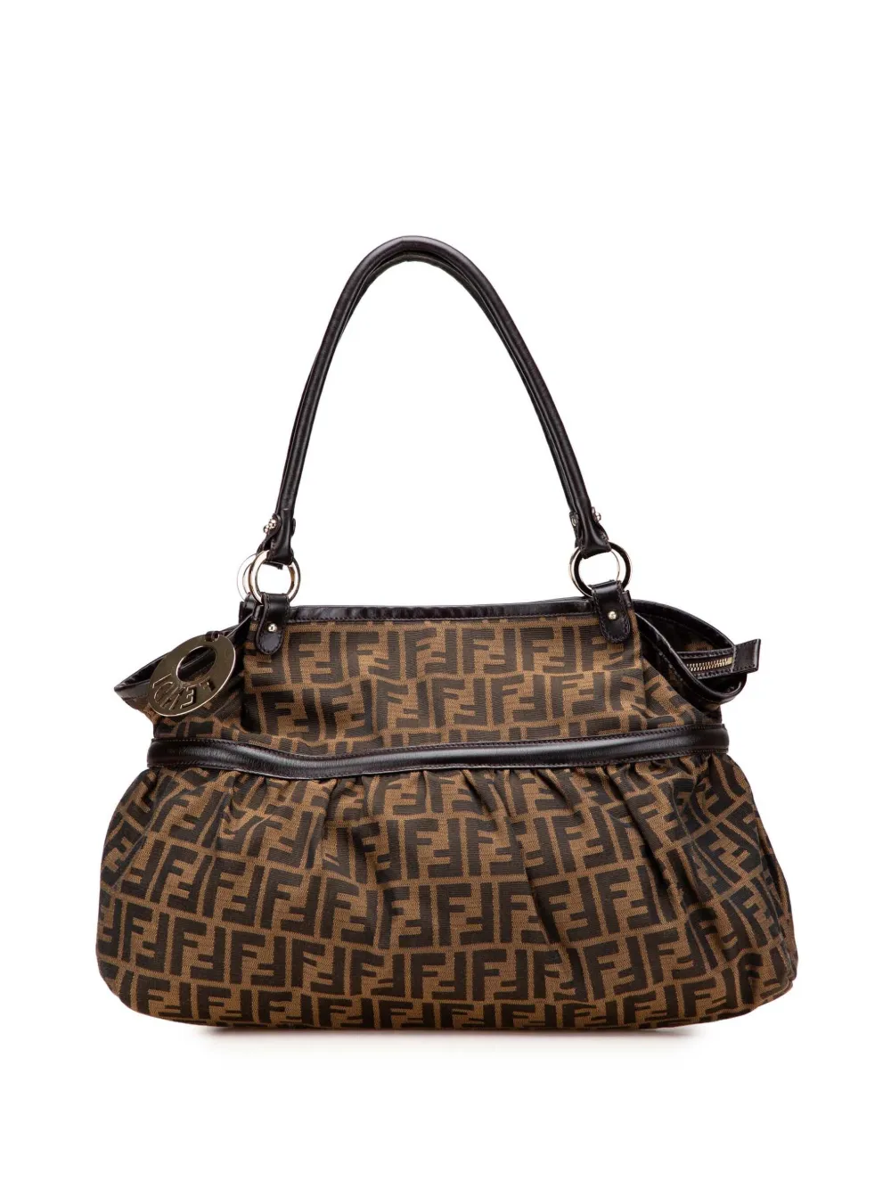 Fendi Pre-Owned 2010-2025 Large Zucca Canvas Chef shoulder bag | Black | Image 1