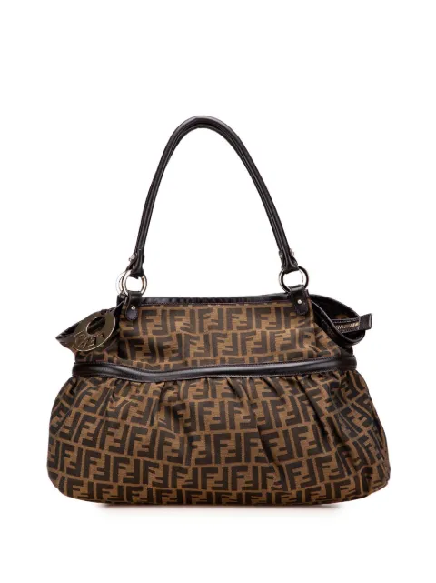 Fendi Pre-Owned 2010-2025 Large Zucca Canvas Chef shoulder bag