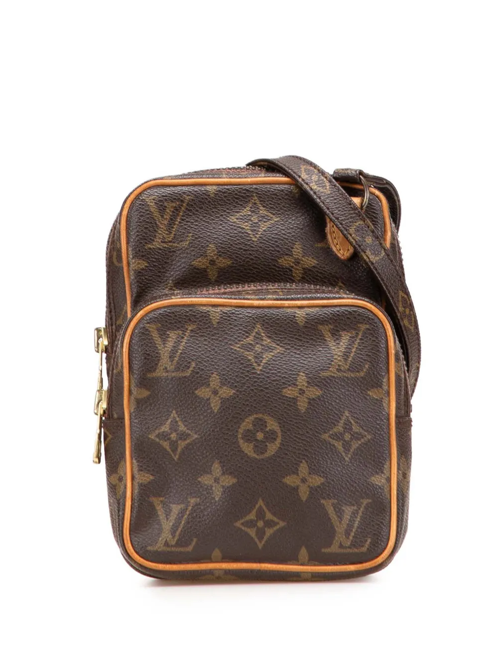 Louis Vuitton Pre-Owned 1985 モノグラム ミニ アマゾン ショルダーバッグ - ブラウン Louis Vuitton Pre-Owned 1985 モノグラム ミニ アマゾン ショルダーバッグ - ブラウン