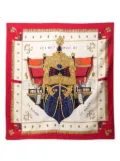 Hermès Pre-Owned 1992 Vue du Carrosse La Galère La Réale scarf - Red
