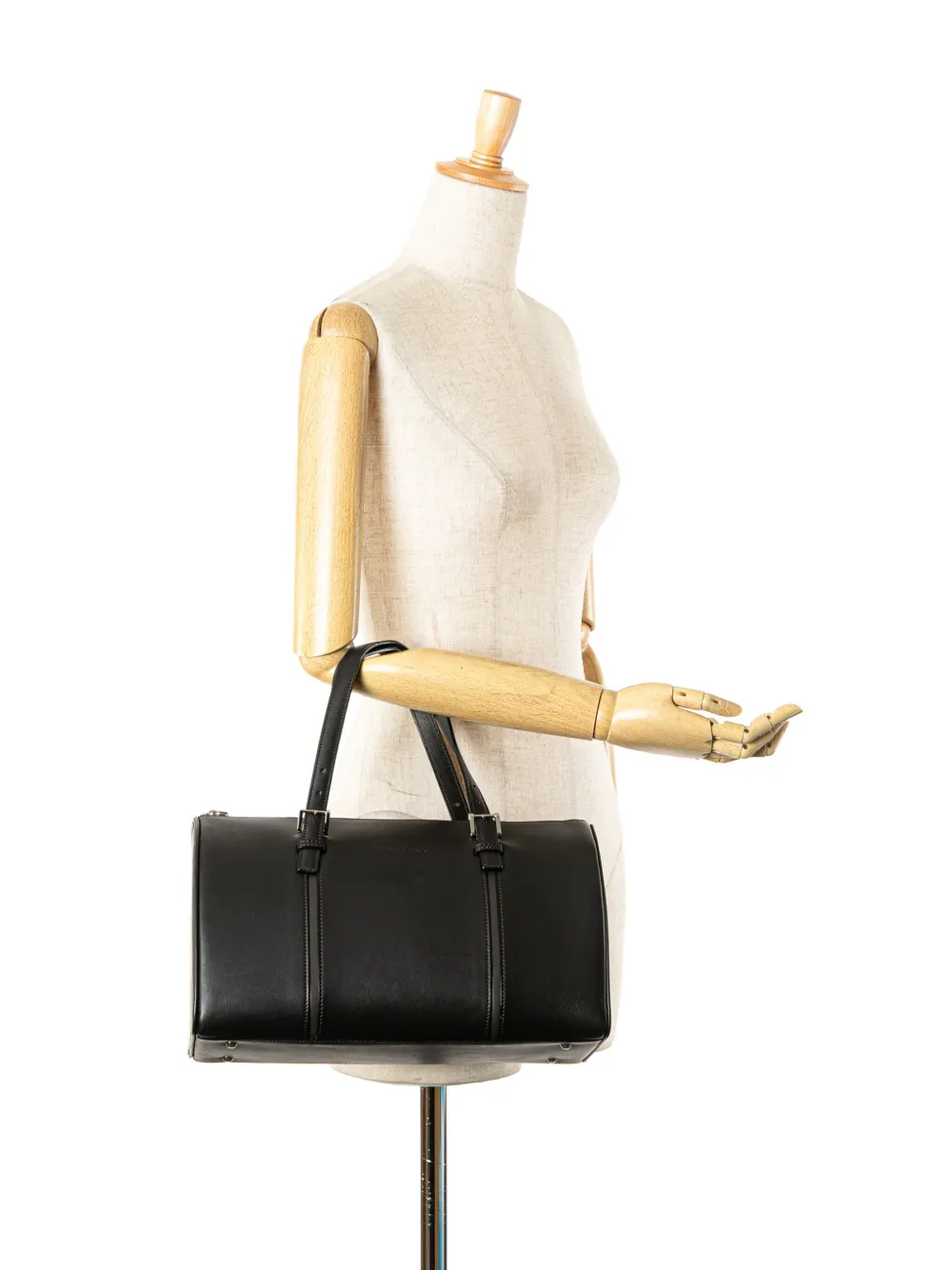 Burberry Pre-Owned 2000-2017 Leather boston bag | Pre-Owned | Image 2