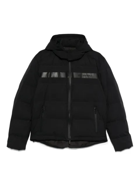 Karl Lagerfeld hooded padded jacket