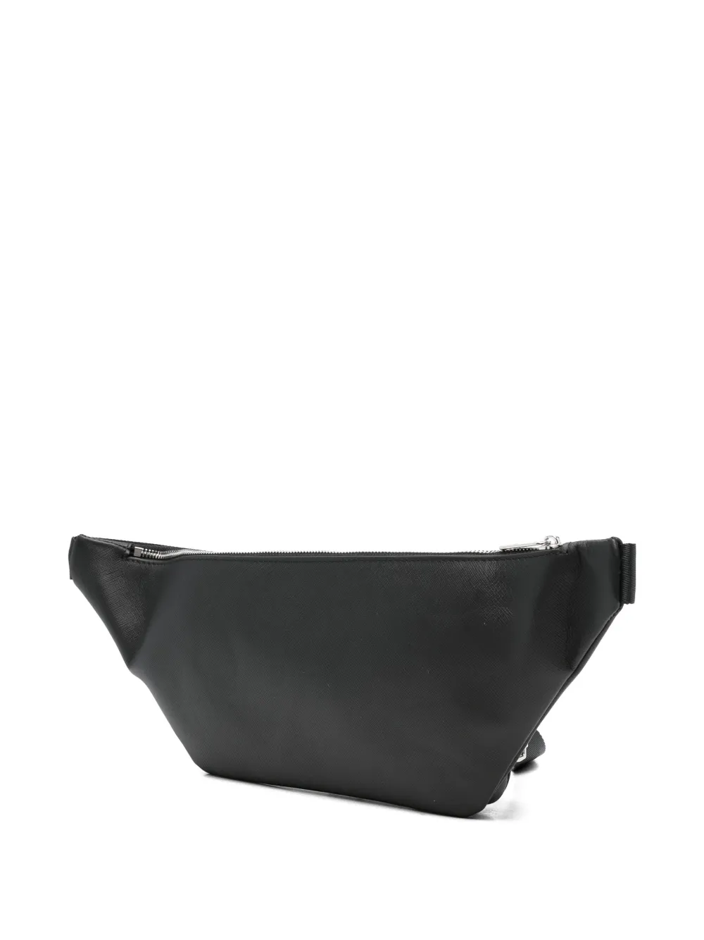 Karl Lagerfeld leather zip-fastening belt bag - Zwart