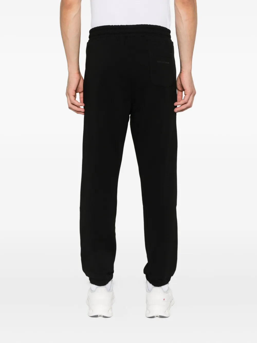 Karl Lagerfeld embroidered logo sweatpants Zwart