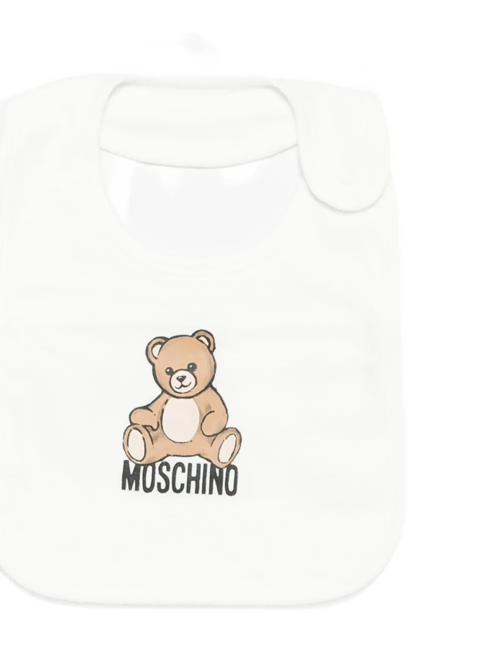 Moschino Teddy Bear-print Babygrow Set In White