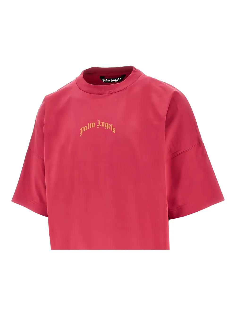 Palm Angels logo-print T-shirt Roze
