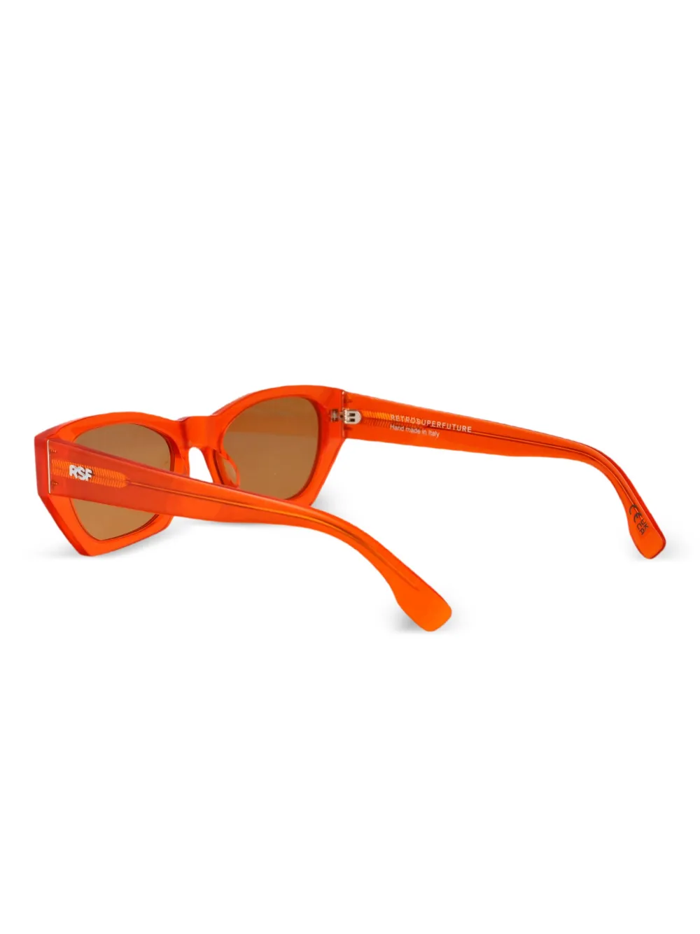 Retrosuperfuture square-frame sunglasses Oranje