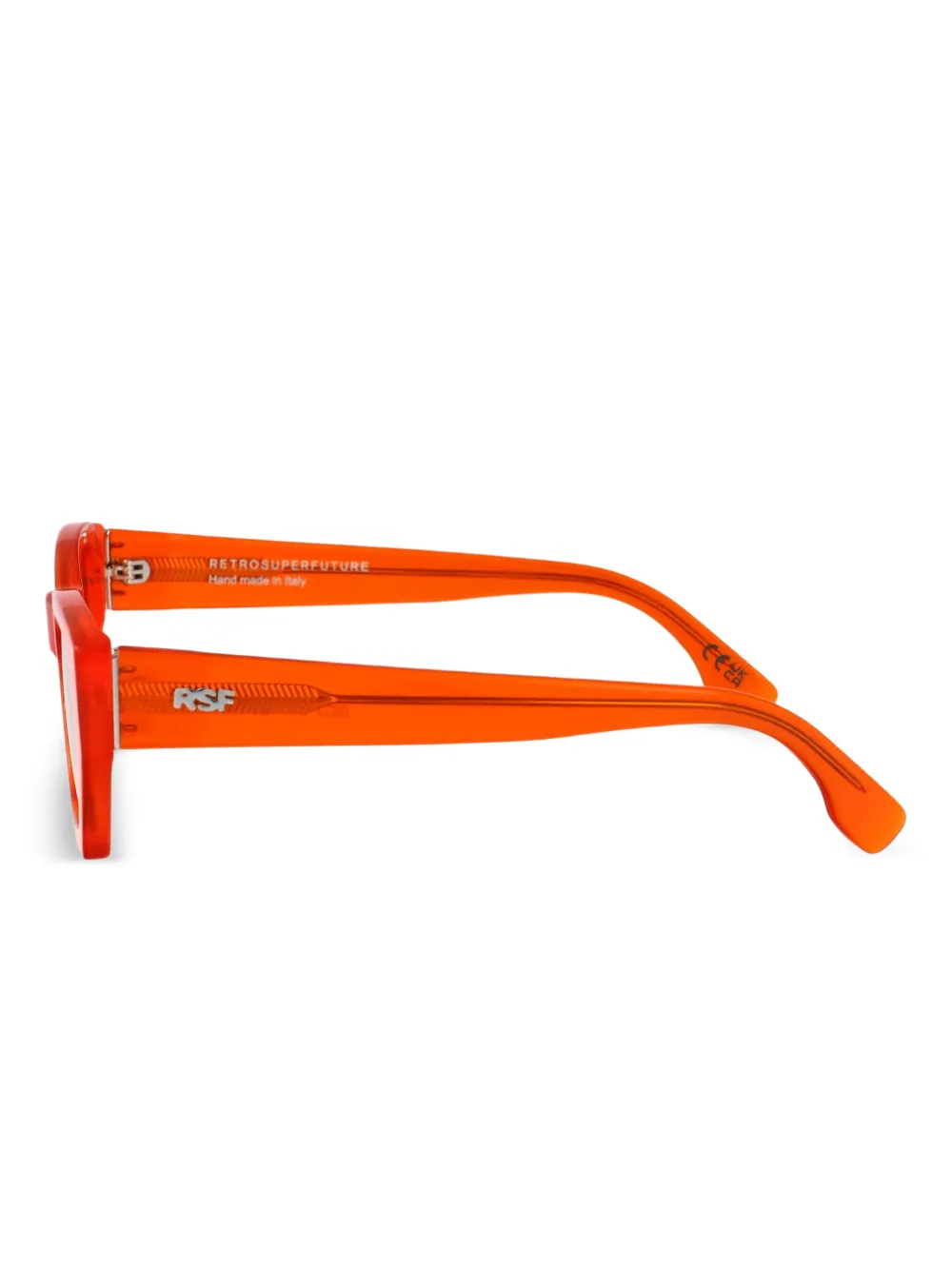 Retrosuperfuture square-frame sunglasses Oranje
