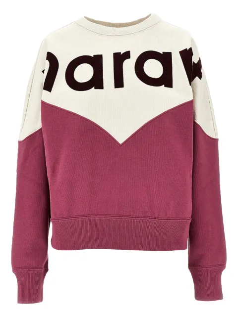 ISABEL MARANT Houston colour-block logo sweatshirt
