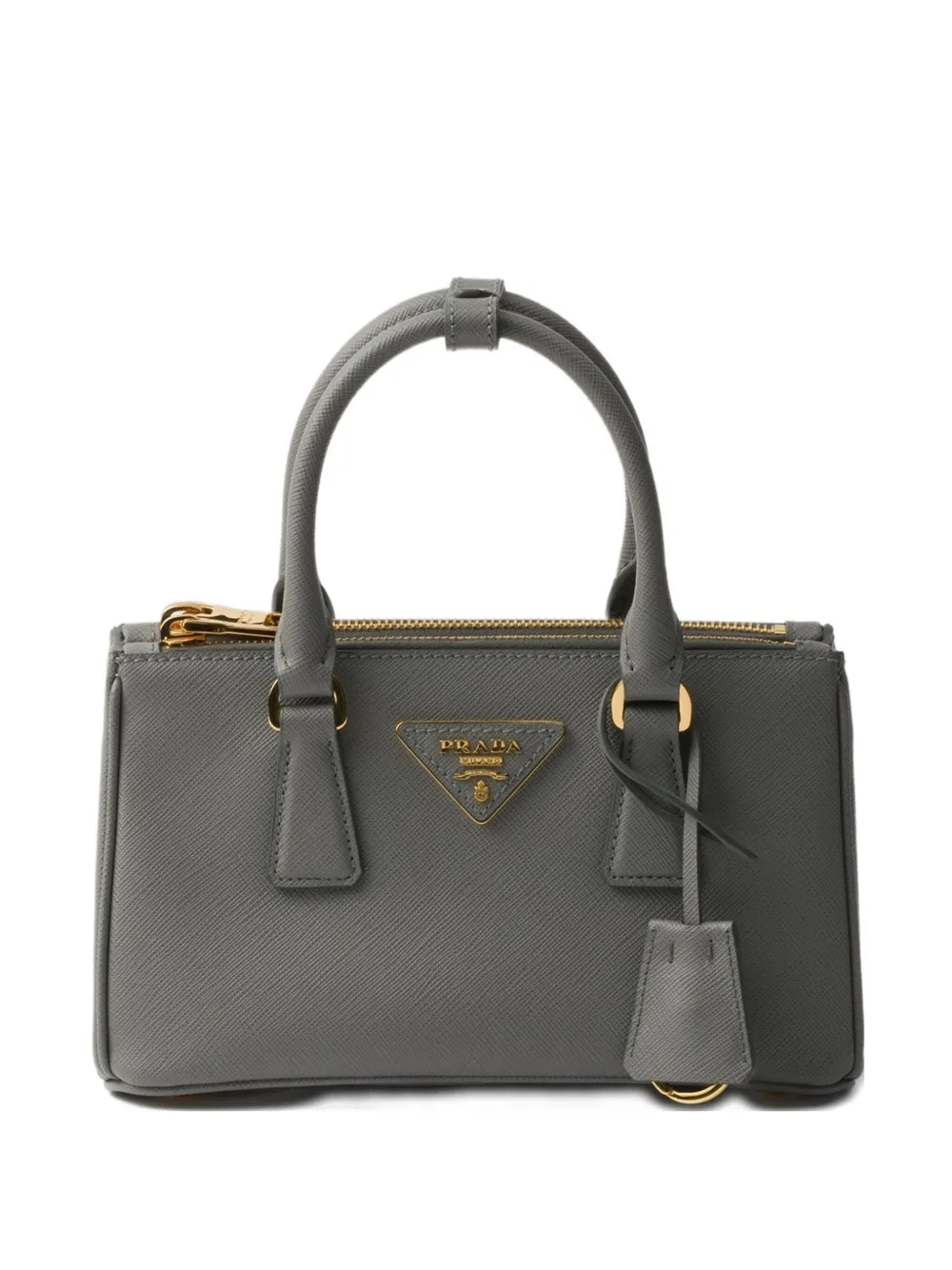 Galleria Saffiano-leather top-handle mini bag