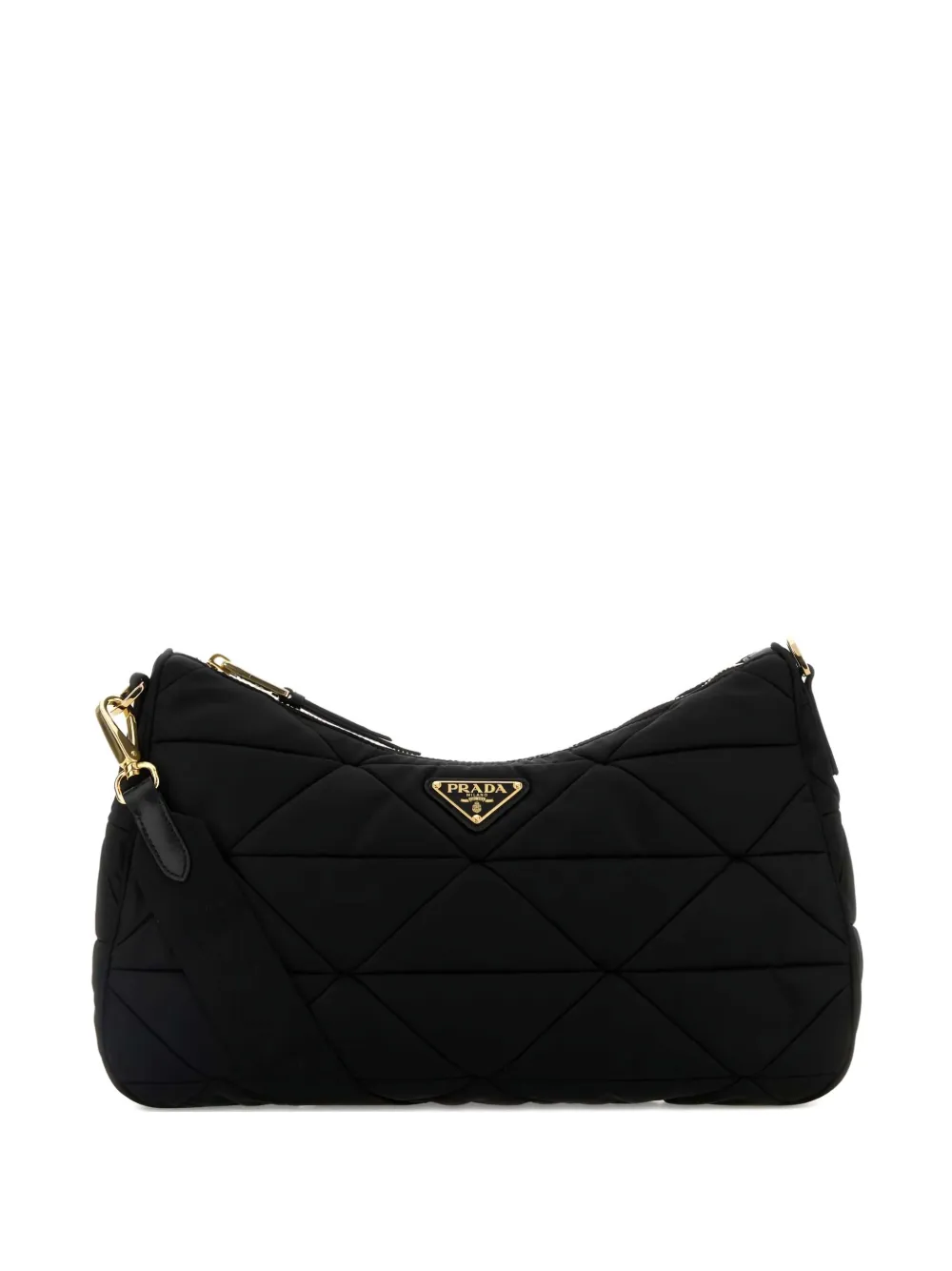 Prada Large padded Re-Nylon bag F0632 BLACK