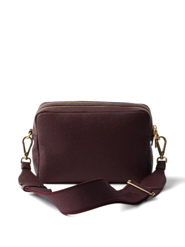バッグ PRADA leather mini hand bag brown Prada Leather Mini-Bag - Brown | Editorialist
