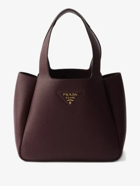 Prada small leather tote bag
