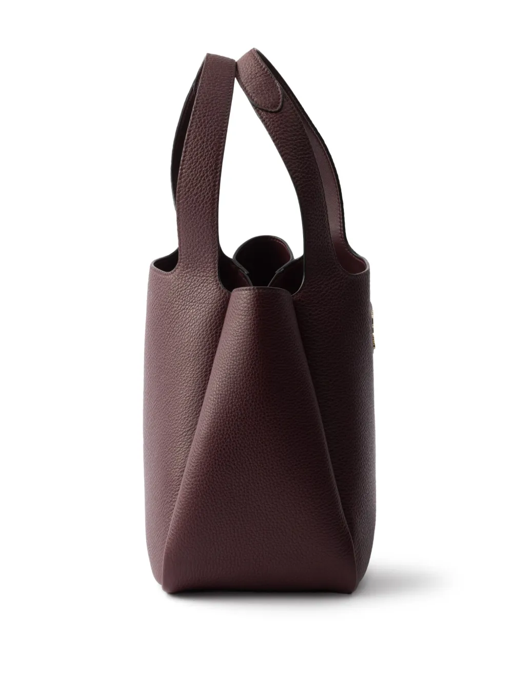 Prada Leren shopper Rood