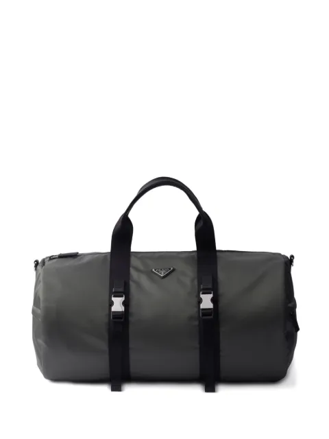 Prada Re-Nylon triangle-logo duffle bag
