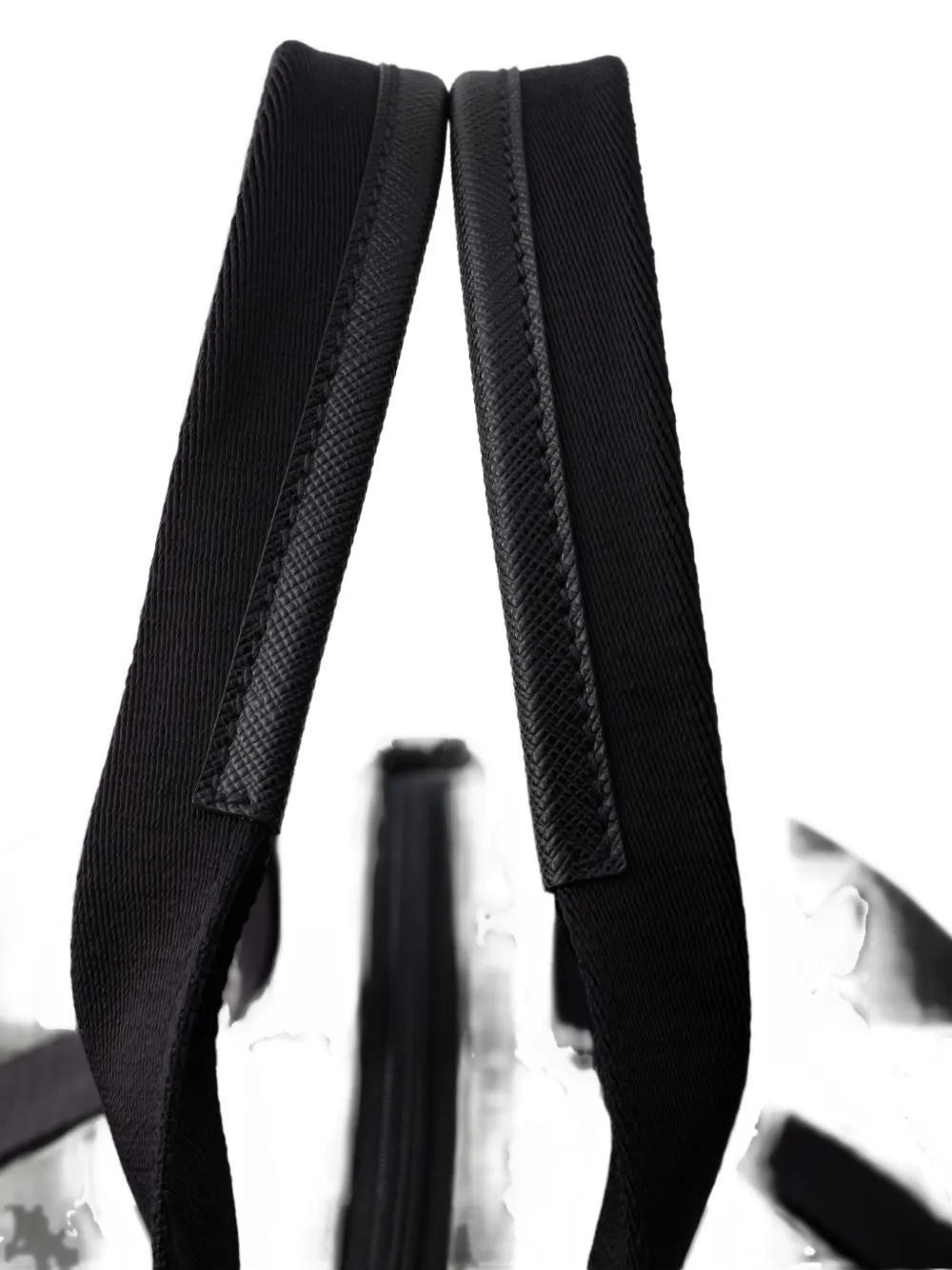 Prada Re-Nylon duffeltas met logo Blauw