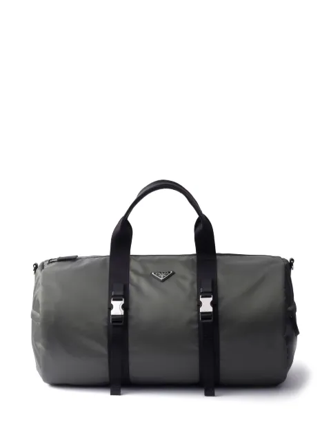 Prada Re-Nylon triangle-logo duffle bag