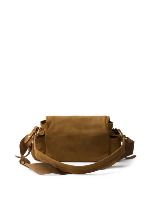 Prada Medium Explore Shoulder Bag | Brown | FARFETCH RO