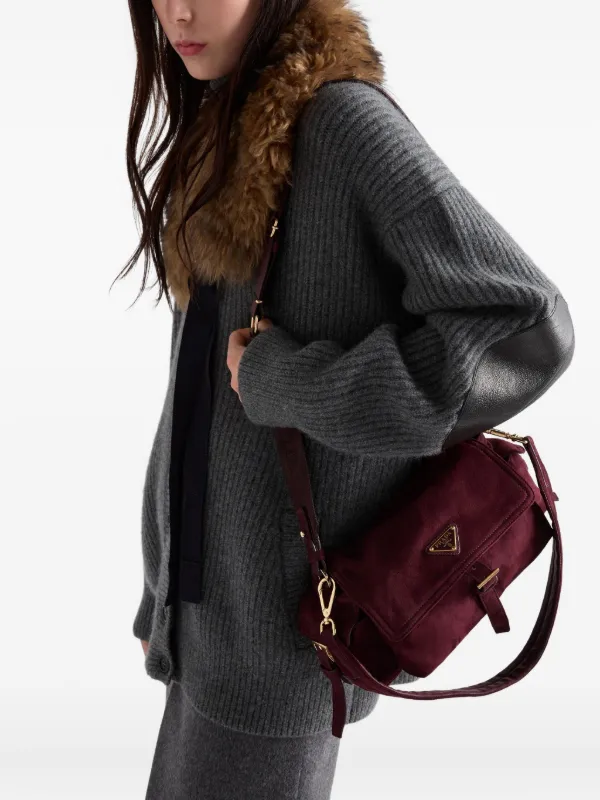 Prada Medium Explore Shoulder Bag | Blue | FARFETCH