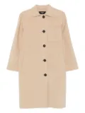 Weekend Max Mara patch-pocket button coat - Neutrals