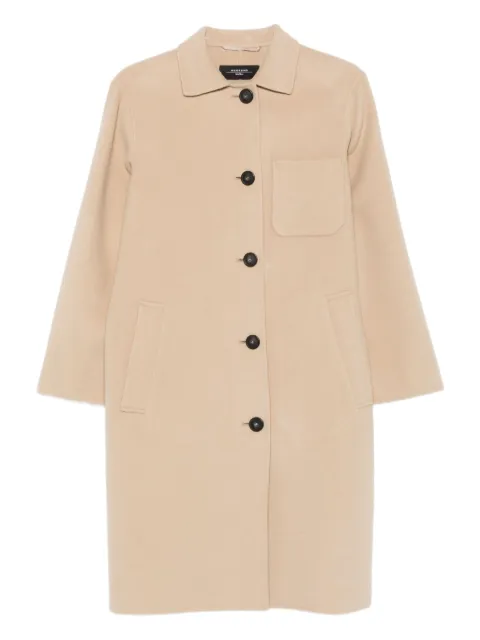 Weekend Max Mara patch-pocket button coat