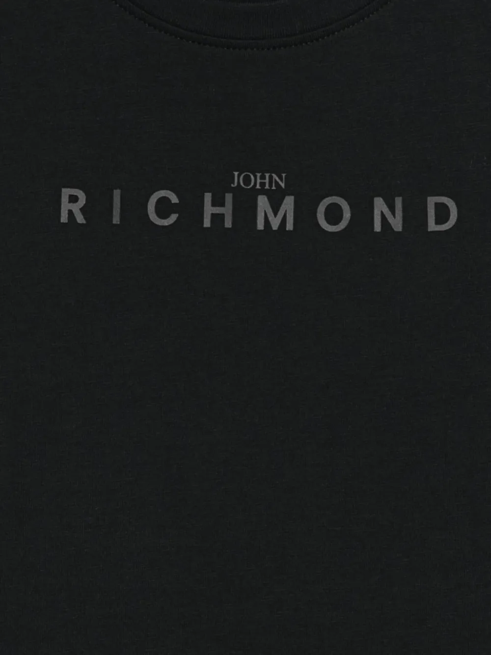 John Richmond Junior logo-print cotton T-shirt Zwart