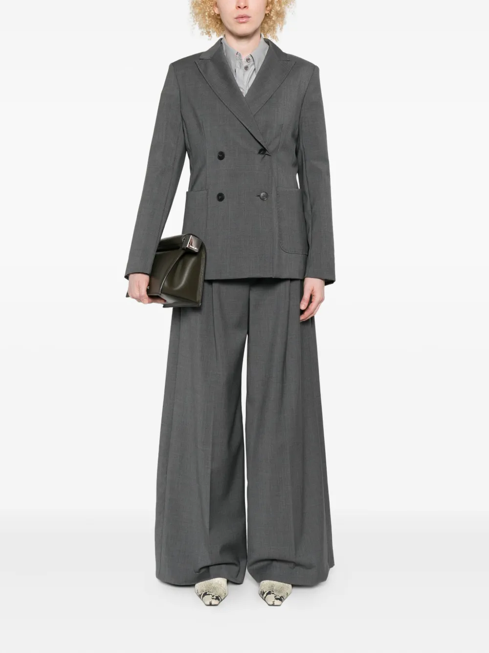 Weekend Max Mara double-breasted patch-pocket jacket | Blazers | Image 2