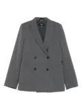 Weekend Max Mara double-breasted patch-pocket jacket - Grey
