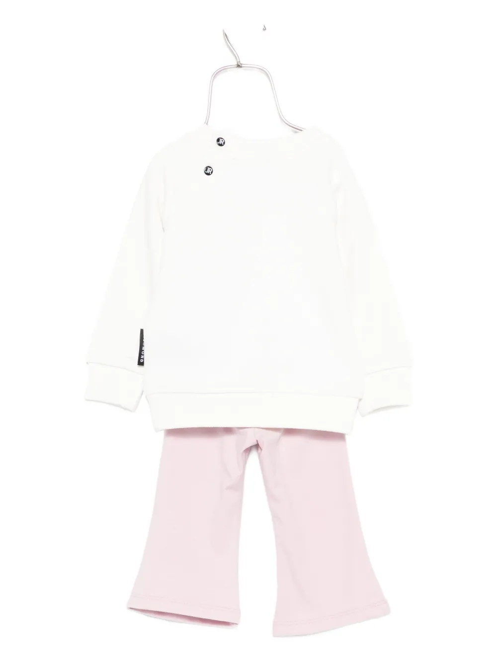 John Richmond Junior logo-embroidered tracksuit Wit