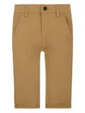 BOSS Kidswear cotton-blend trousers - Brown