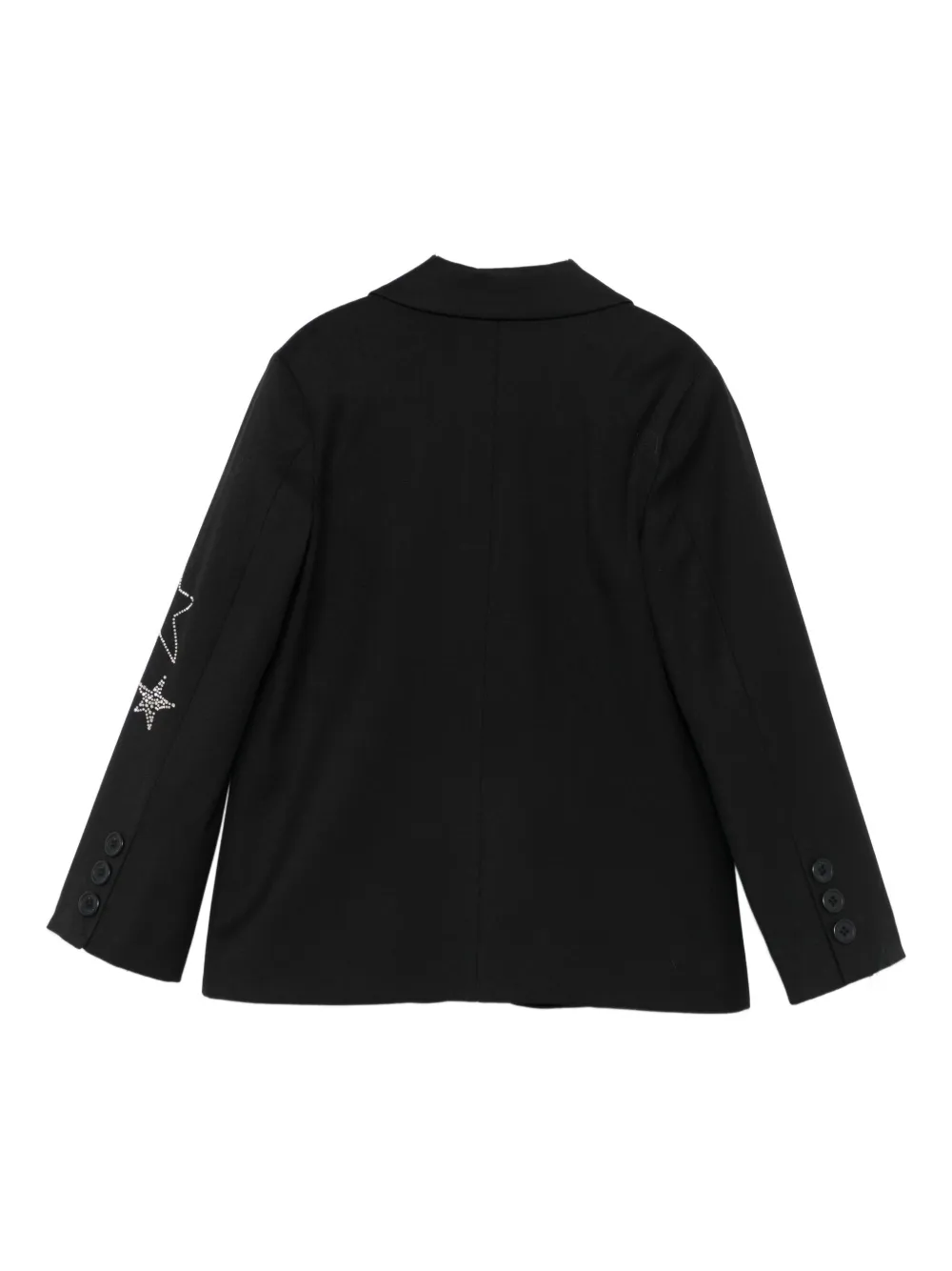John Richmond Junior rhinestone-embellished blazer Zwart
