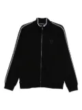 Karl Lagerfeld zip-up cotton jacket - Black