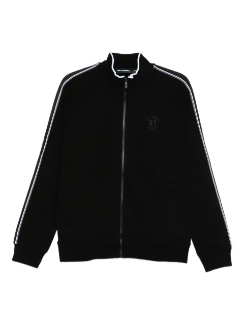 Karl Lagerfeld zip-up cotton jacket