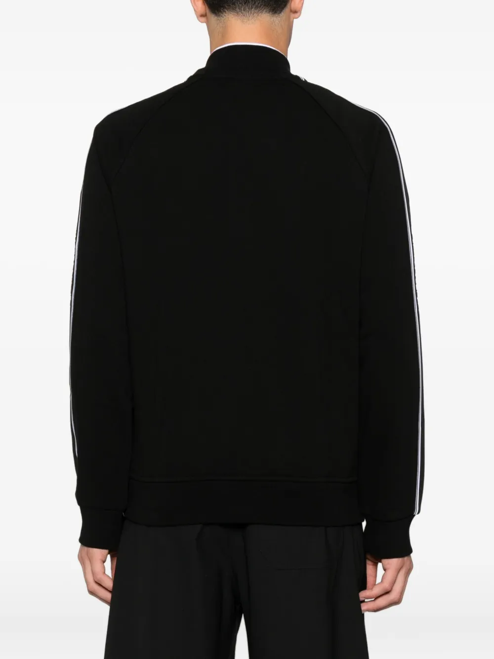 Karl Lagerfeld Katoenen jack met rits Zwart