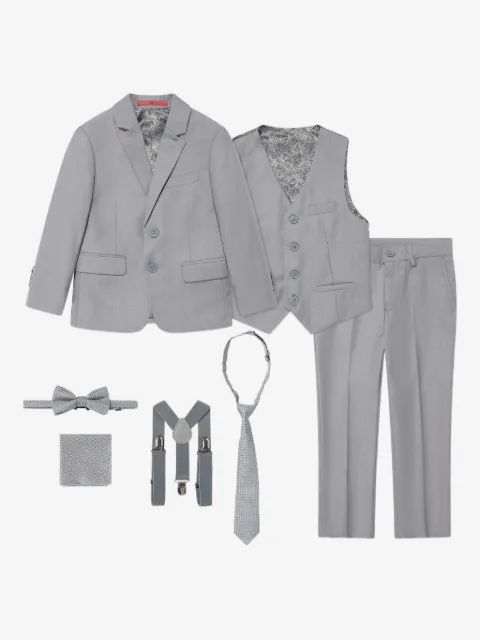 SUITLAB KIDS seven-piece suit set