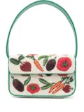 STAUD Tommy beaded-embellishment shoulder bag - Neutrals