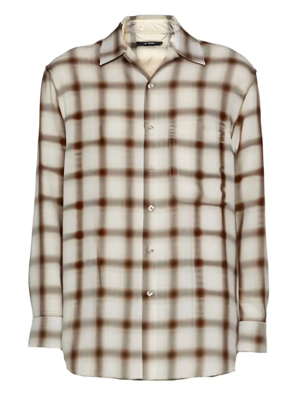 Song For The Mute チェック シャツ - ニュートラル Song For The Mute チェック シャツ - ニュートラル