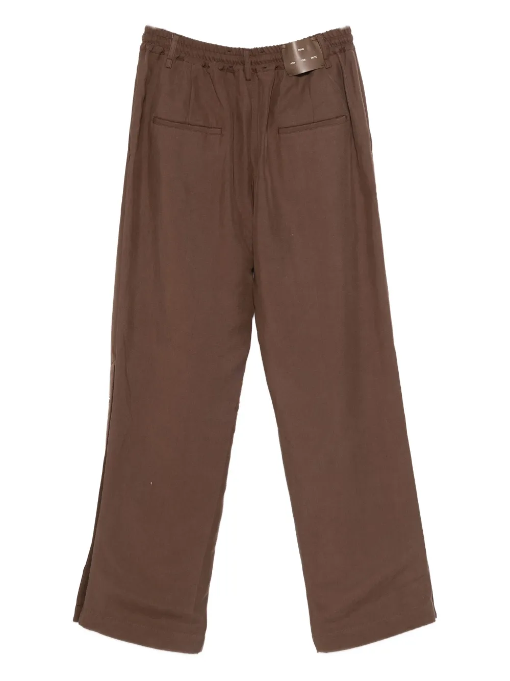 Song For The Mute Broek met trekkoordtaille - Bruin