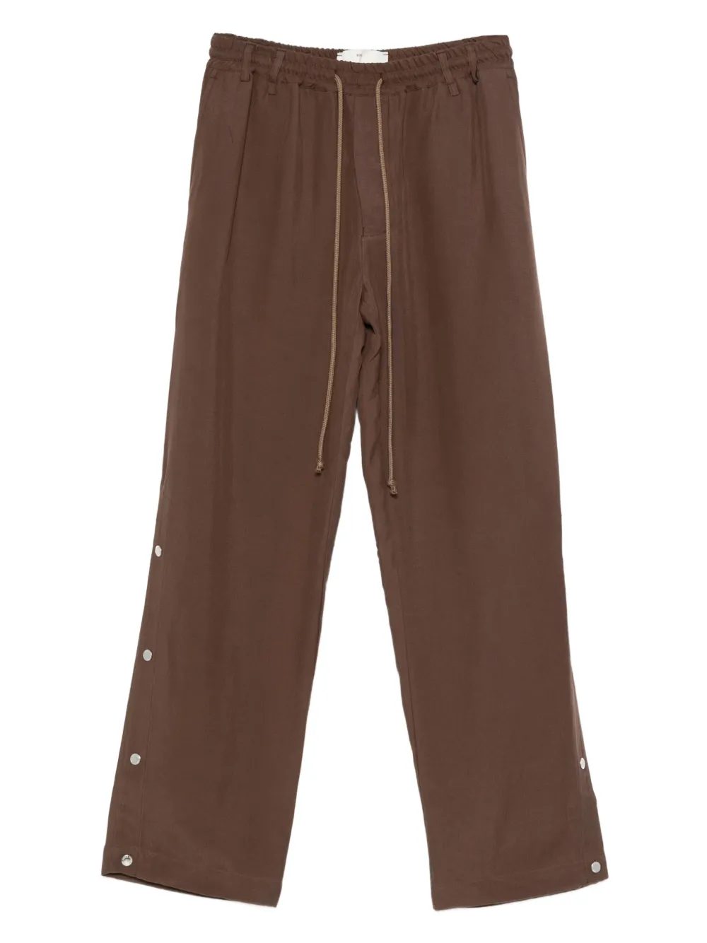 Song For The Mute drawstring-waist trousers | Brown | Image 1