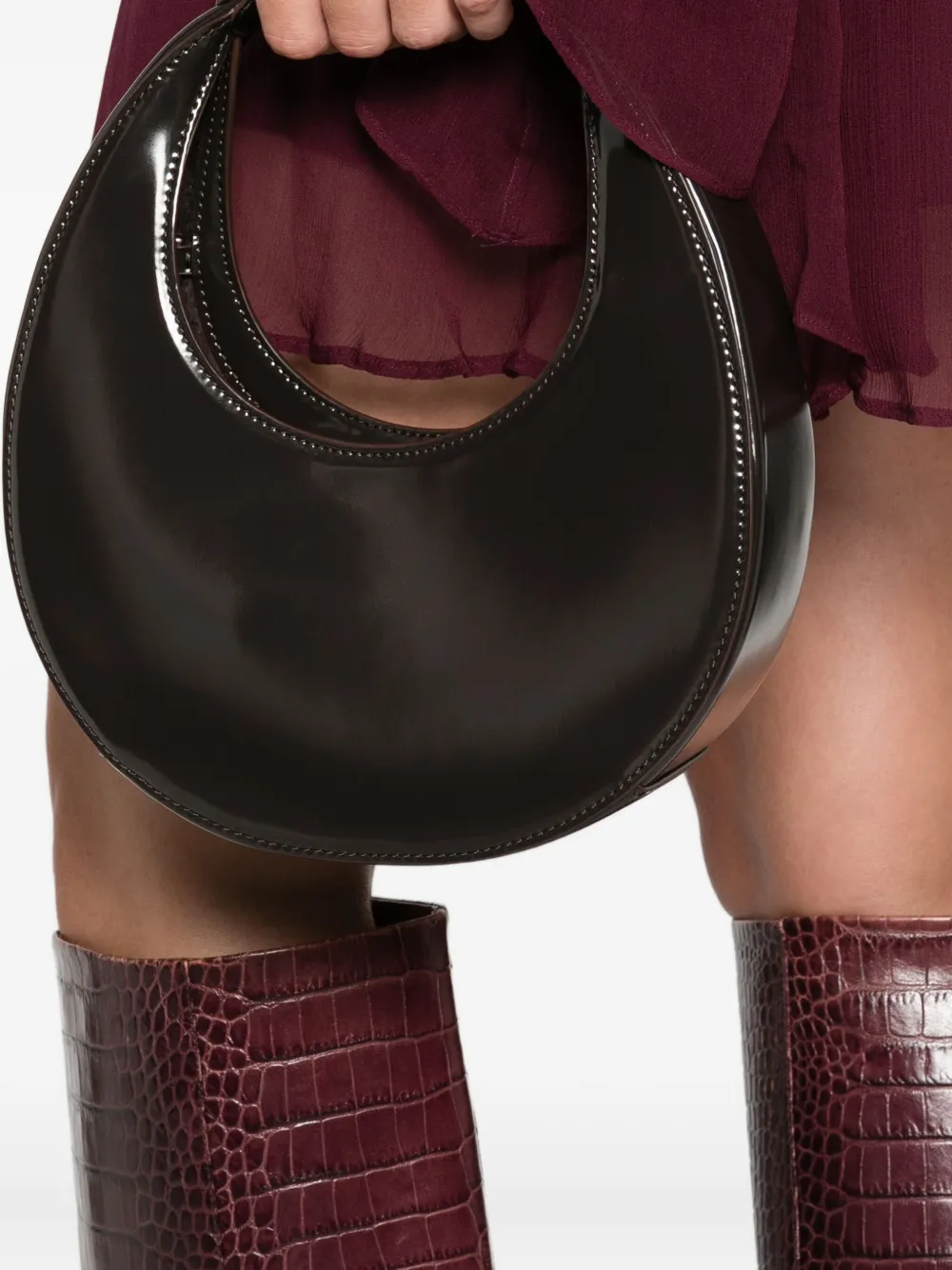 STAUD top-handle tote bag - Bruin