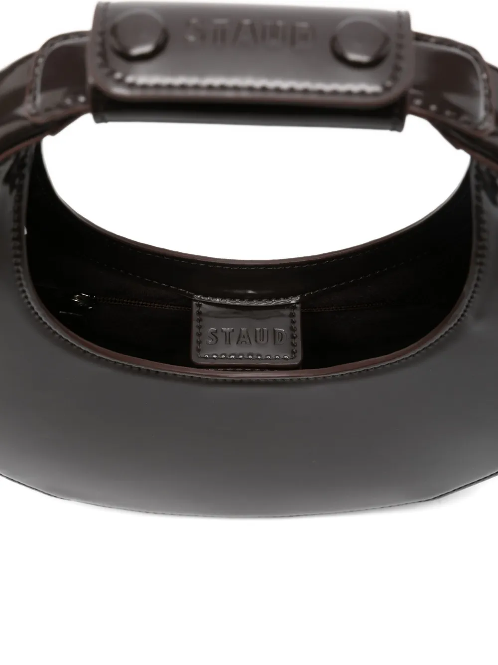 STAUD Shopper met handvat Bruin
